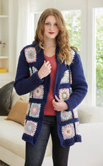 Cardigan carré grand-mère