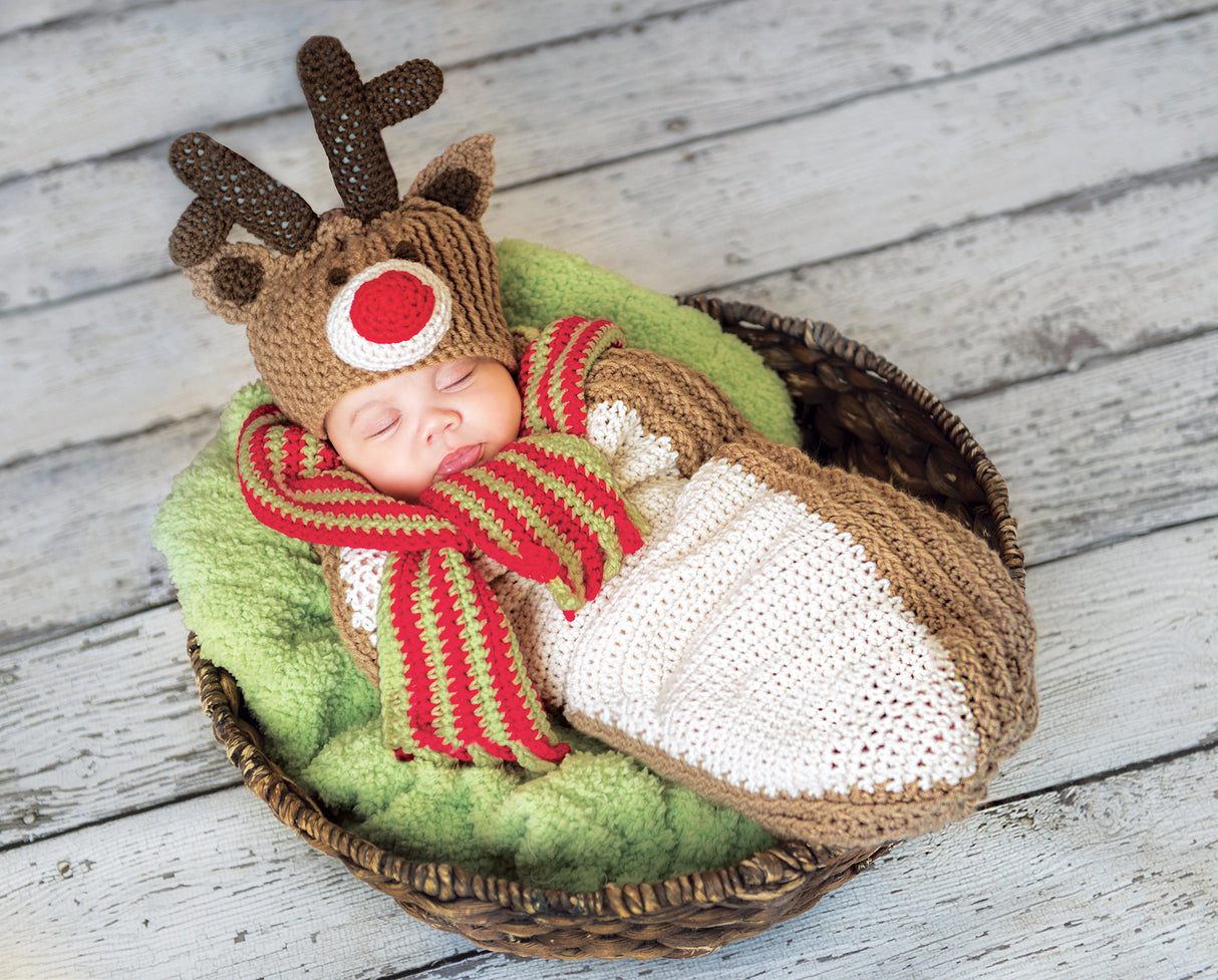 Reindeer Cocoon & Hat