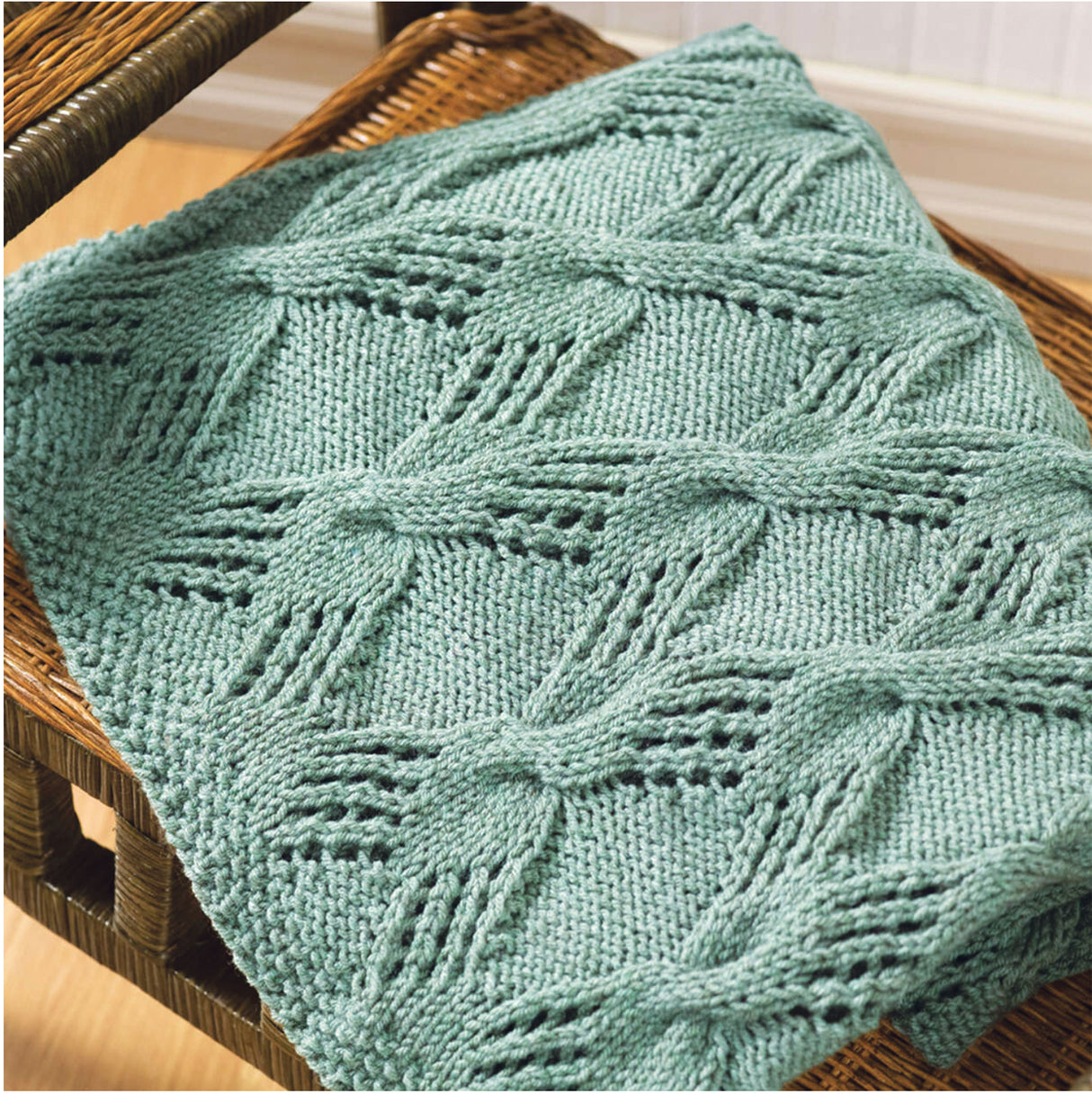 Cable Knit Throw