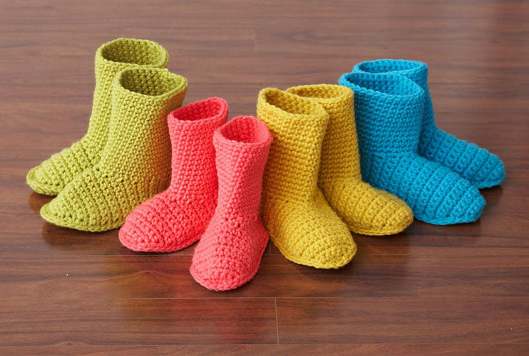 Free Slipper Boots Pattern