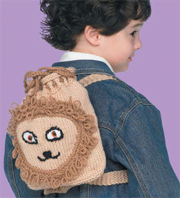 Modèle de tricot gratuit pour sac à dos Lion pour enfants