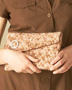 Free Felted Clutch Purse Crochet Pattern