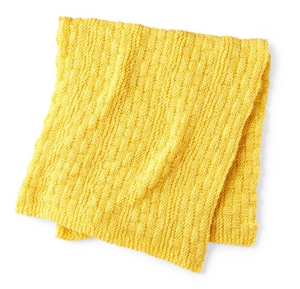 Modèle gratuit de couverture en tricot brillant et câlin