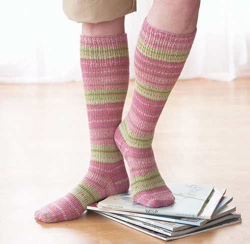 Free Patons Sock It To Me! Knit Socks Pattern