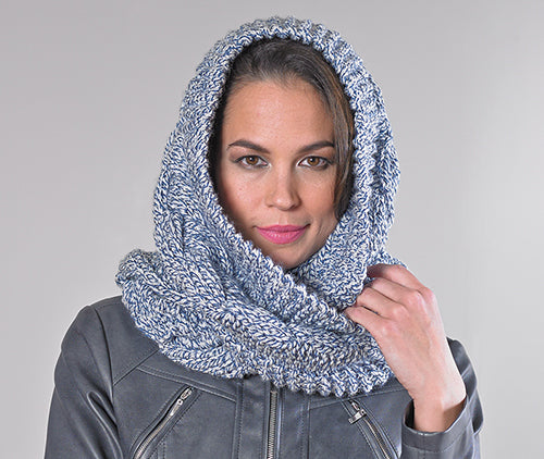 Free Cabled Ragg Cowl Pattern