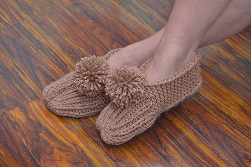 Free Knit Slipper Pattern