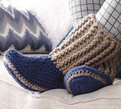 Free Slipper Socks Pattern