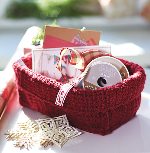 Free Stash Basket Pattern