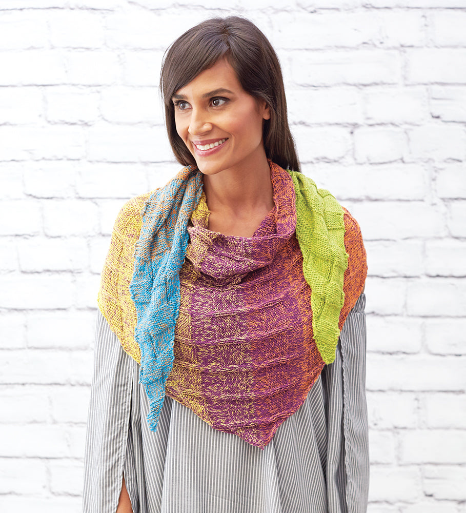 Free Small Shapes Shawl Pattern