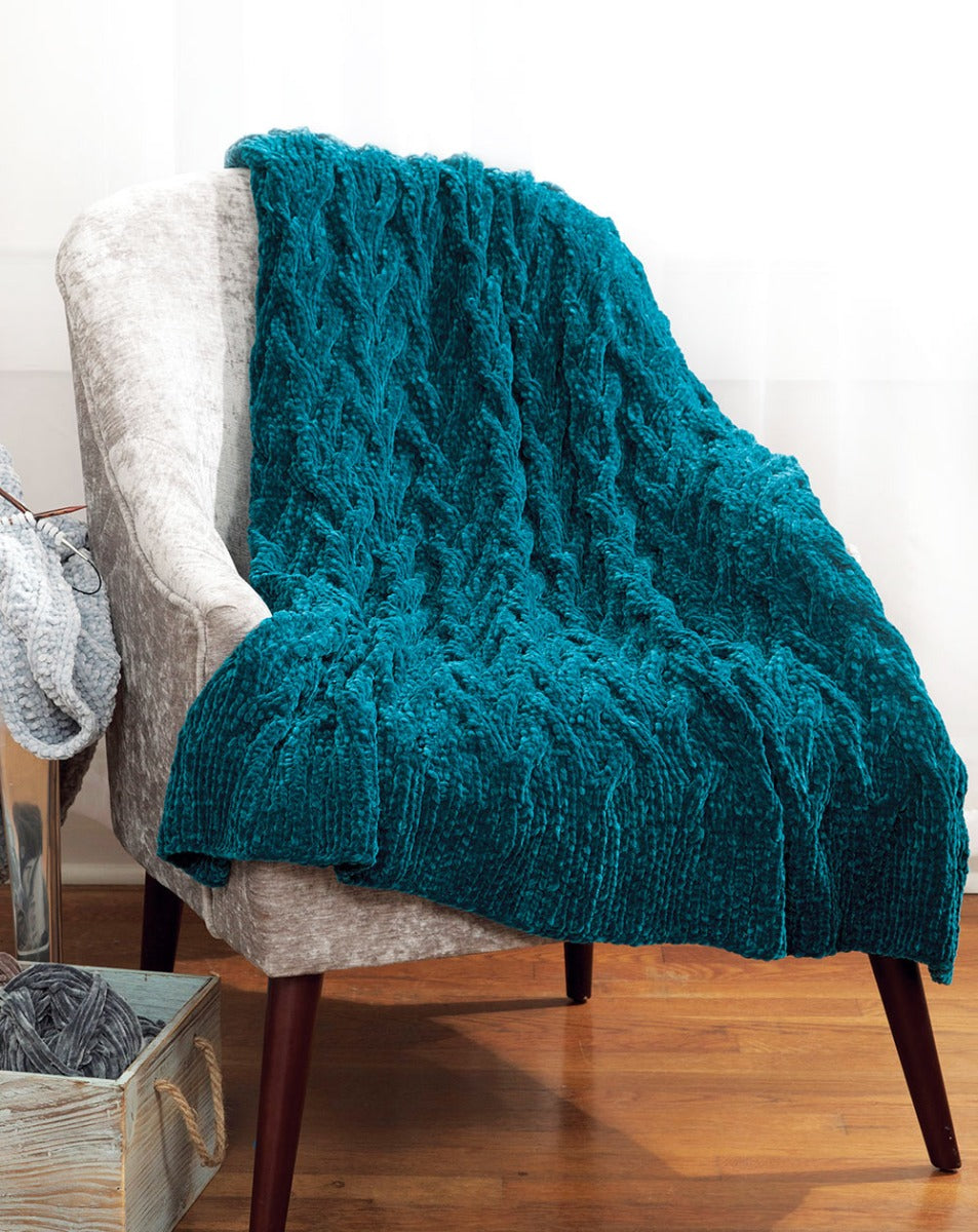 Free Rivulet Throw Pattern