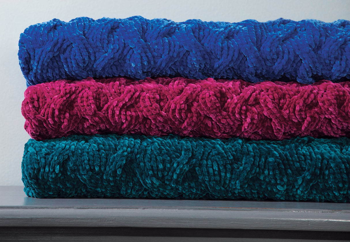 Free Rivulet Throw Pattern