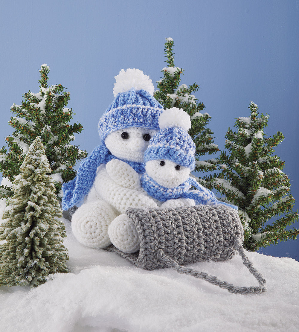 Sledding Snowmen Kit