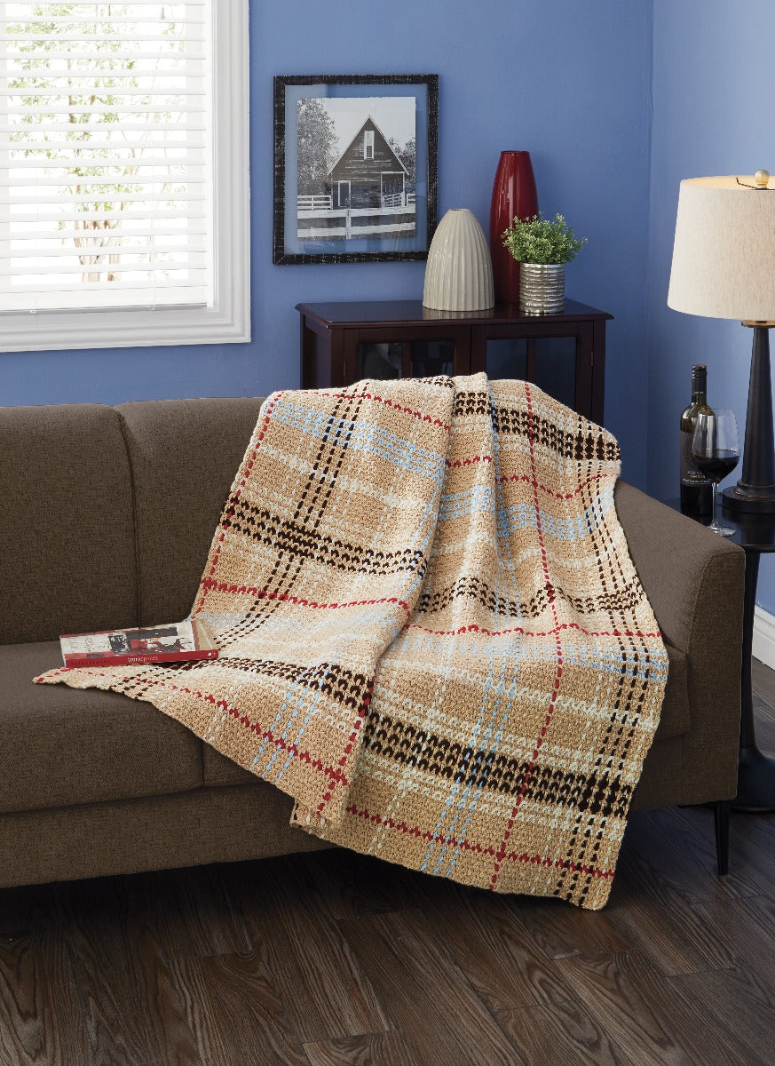 Ville d'Ottawa Tartan Afghan