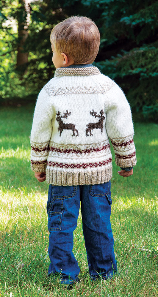 Child's Rustic Cardigan Pattern