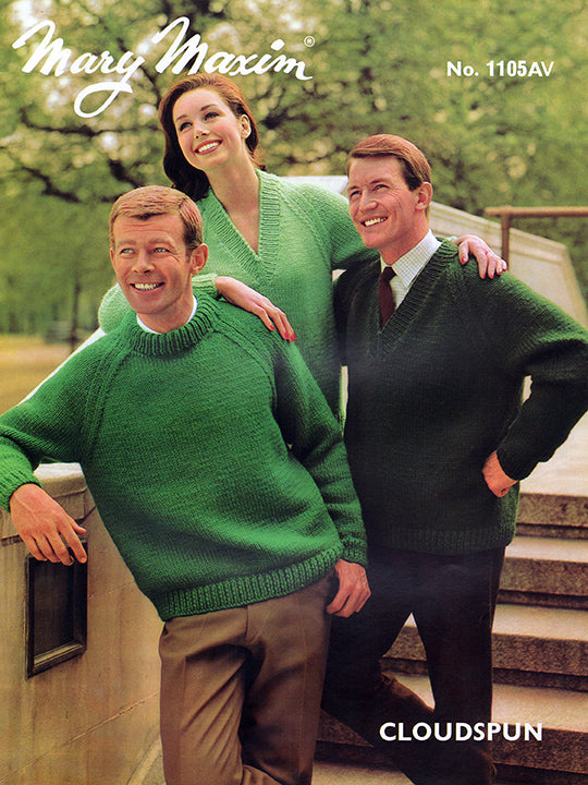 Classic Sweaters Pattern – Mary Maxim Ltd