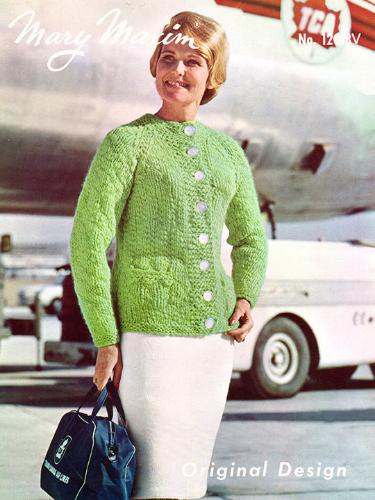 Ladies' Cardigan and Skirt Pattern