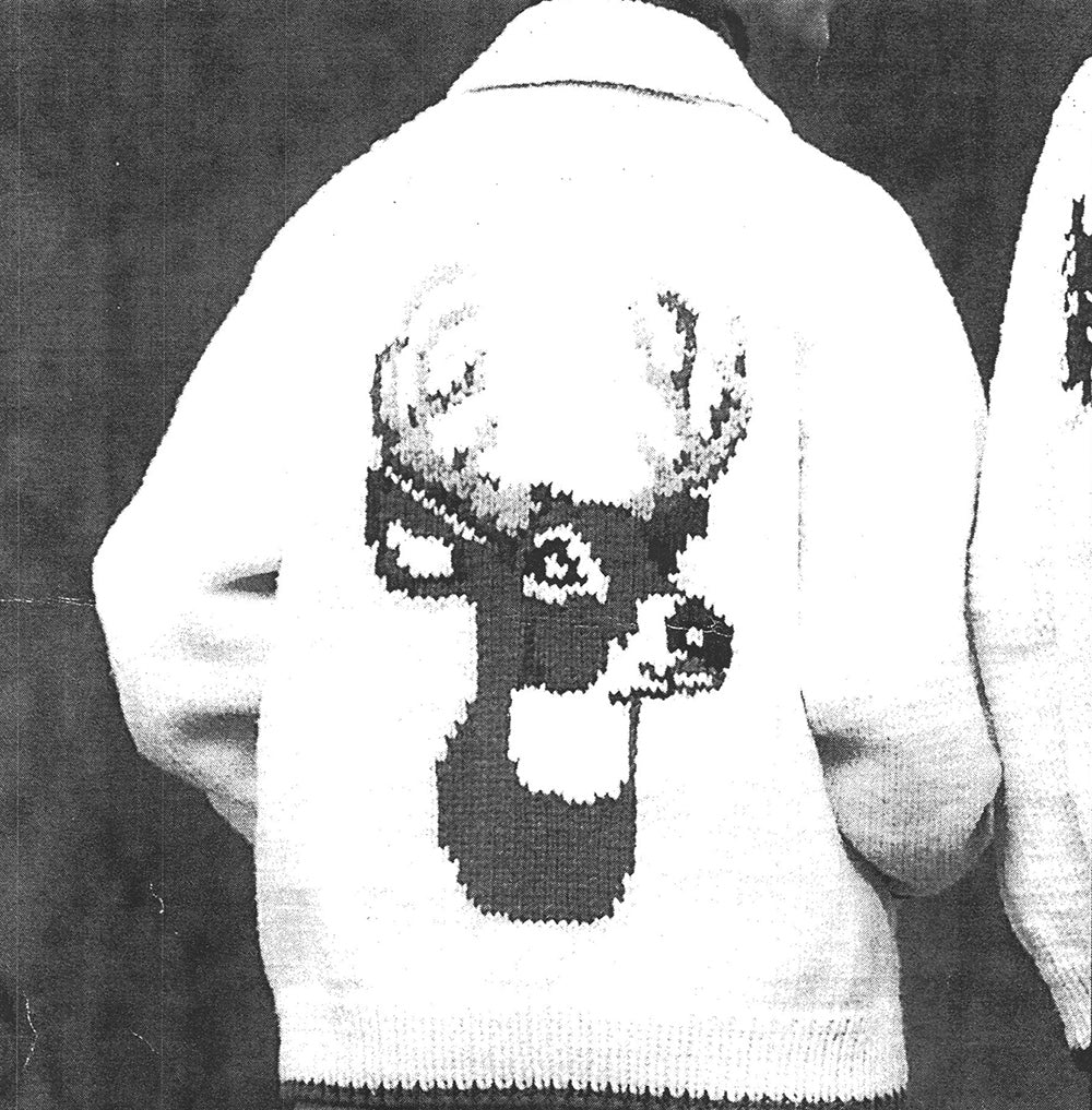 Stag Head Jacket Pattern