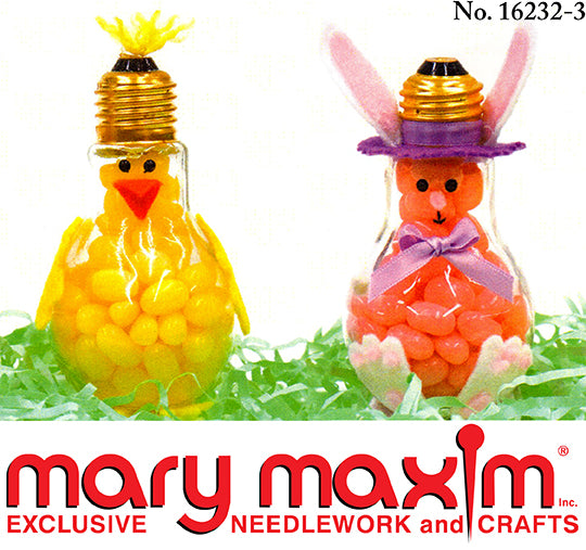 Modèle d'ampoule poussin et lapin