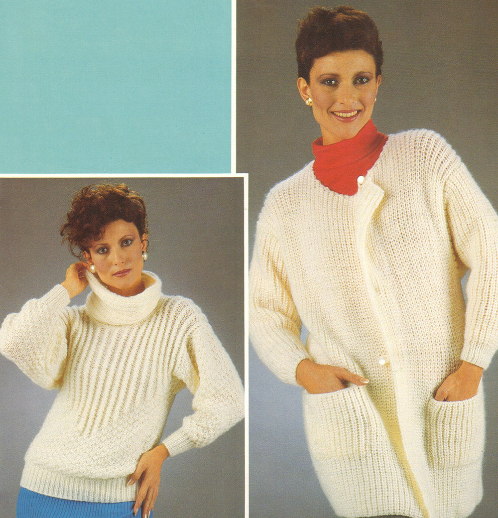 Tricoter avec des modèles de fils en laine mélangée