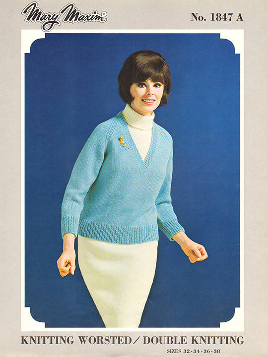 Modèle de pull, Dickey et jupe pour femme