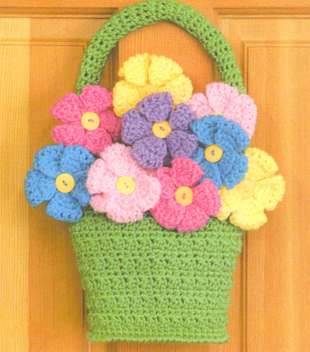 Modèle de cintre de porte de panier floral