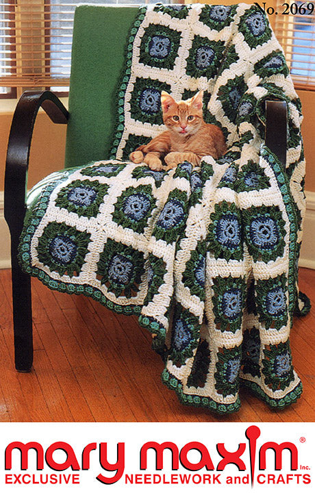 Free Cornflower Afghan Pattern