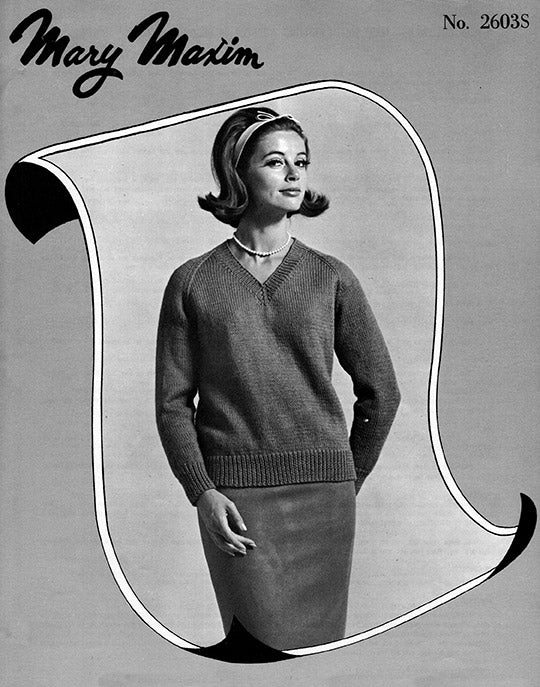 V-Neck Pullover Pattern