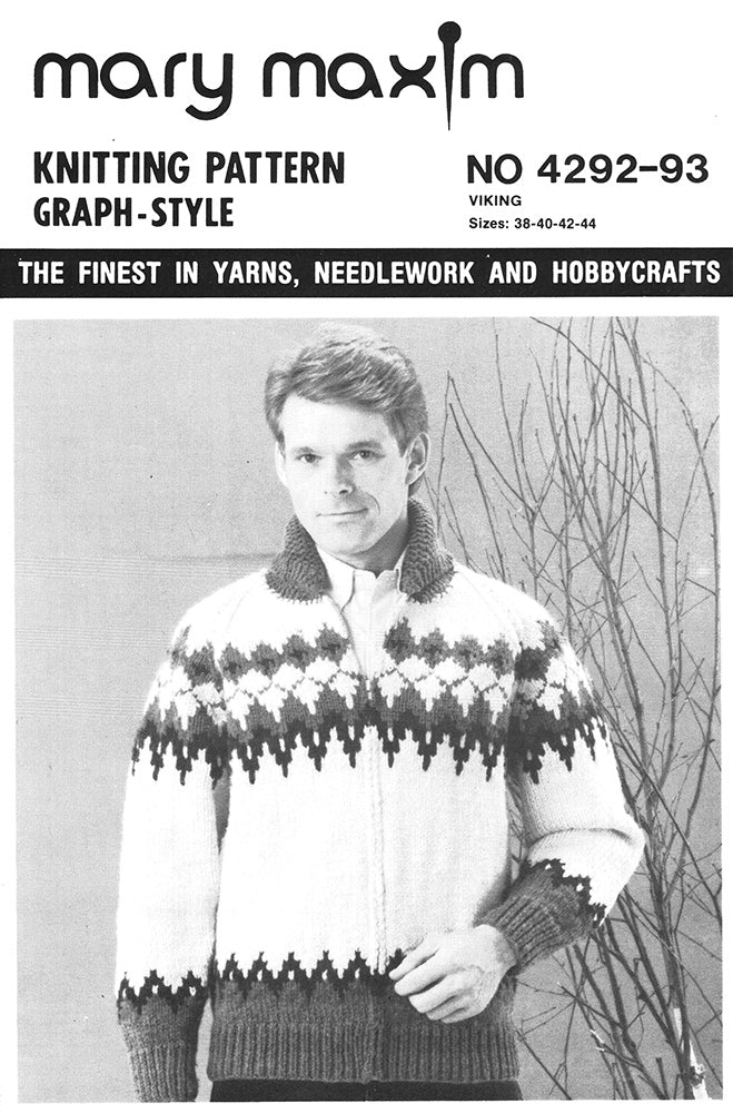 Modèle de cardigan viking