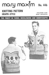 Modèle de cardigan de vache Holstein