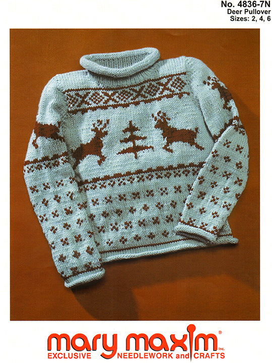 Deer Pullover Pattern