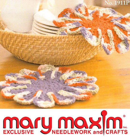 Free Chrysanthemum Dishcloth Pattern