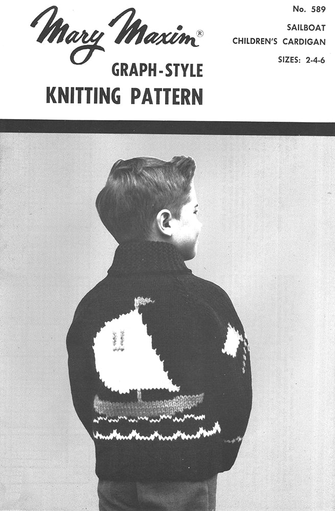 Patron de cardigan voilier pour enfants