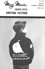 Patron de cardigan voilier pour enfants