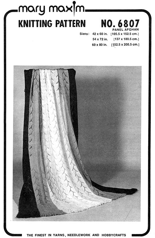 Panneau motif afghan