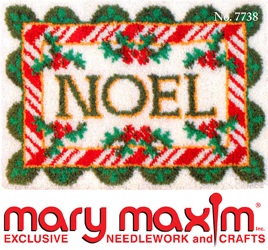 Modèle de tapis de Noël