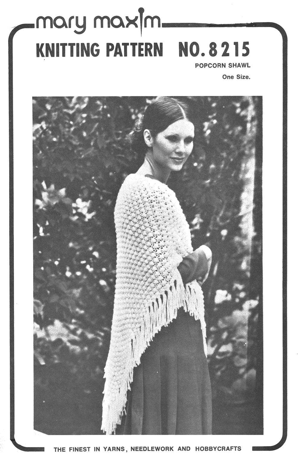 Popcorn Shawl Pattern