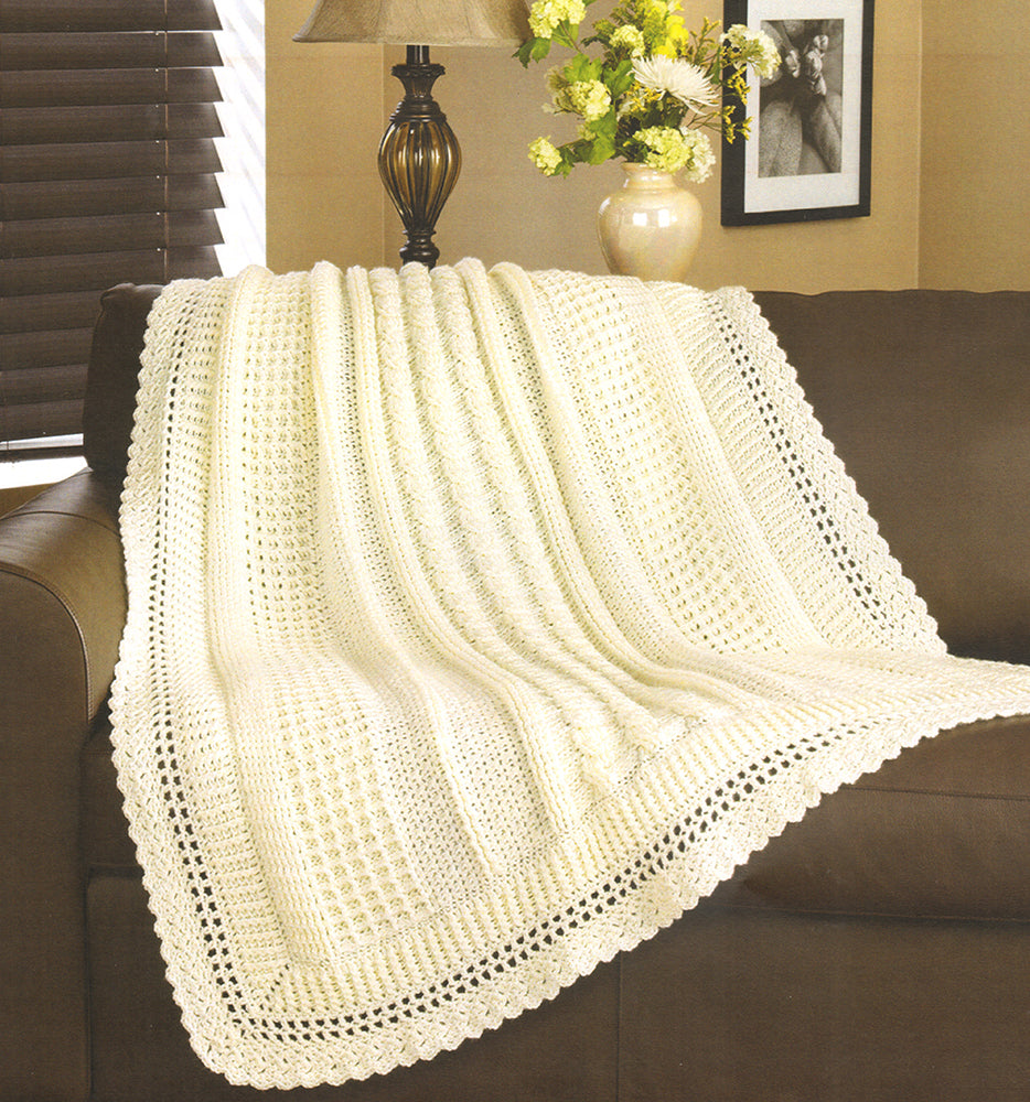 Crochet Cables Afghan Pattern