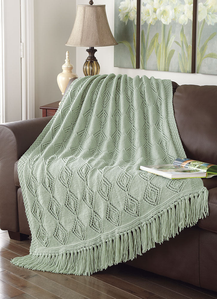 Diamond Medallion Throw Pattern