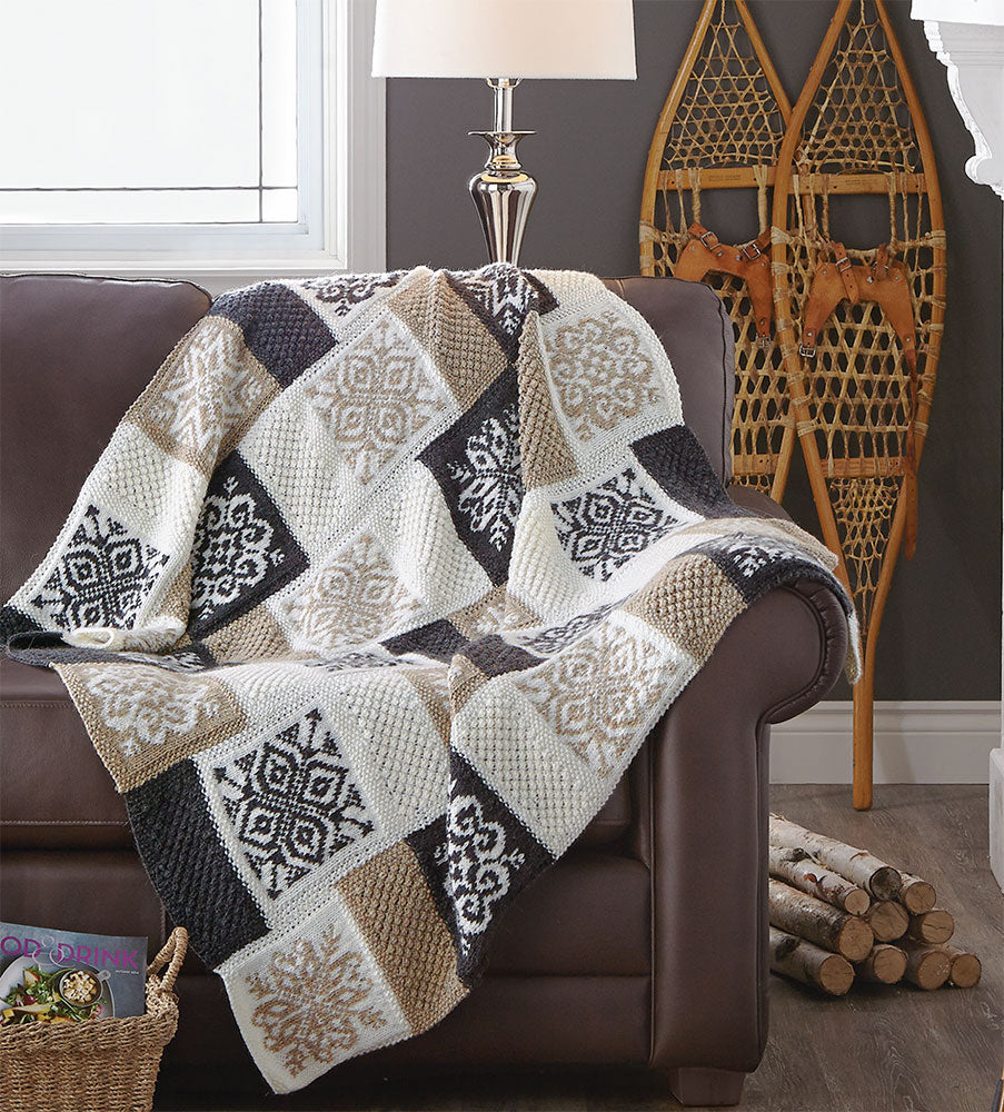 Snowflake Throw Pattern